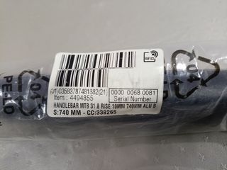 Manillar nuevo aluminio