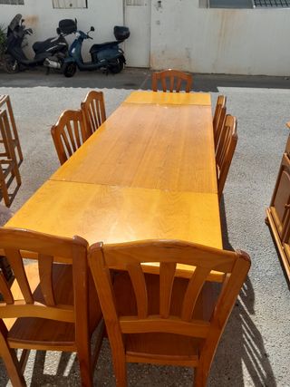 Comedor madera estilo provenzal