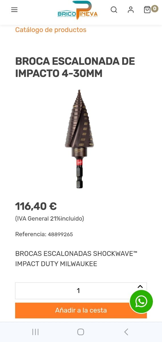 Broca Escalonada SHOCKWAVE