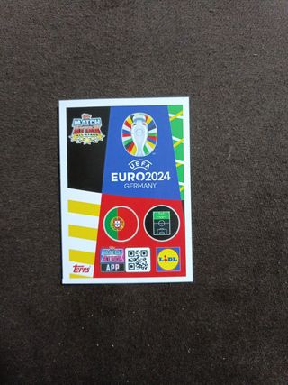 Cromo Eurocopa cristiano 