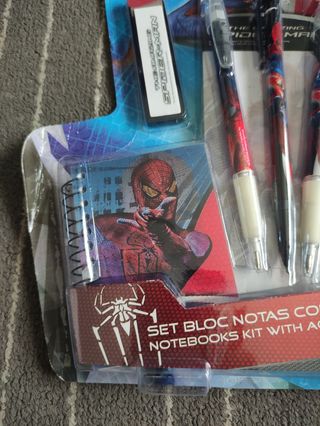 Kit escritura Spiderman 