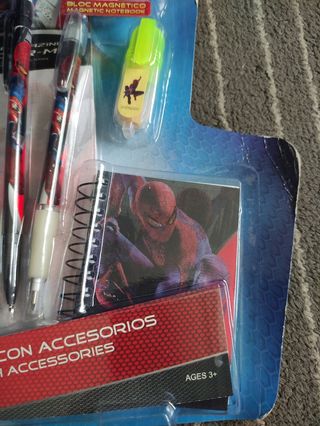 Kit escritura Spiderman 