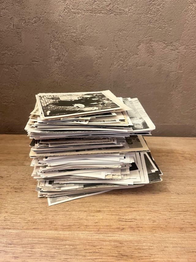 Lote fotos blanco y negro