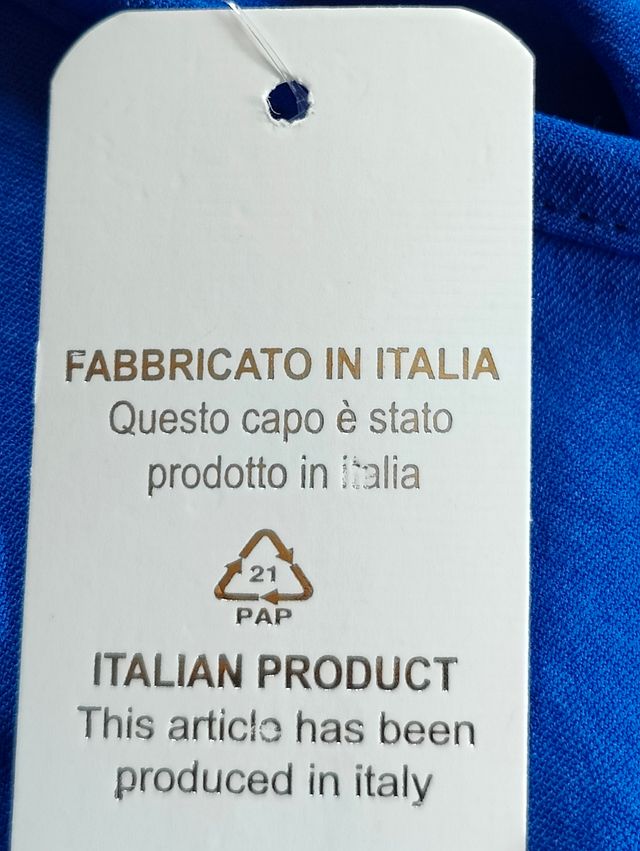 Maxi t-shirt over blu e nera 