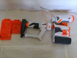 NERF TRI-STRIKE COMPLETO COME NUOVO