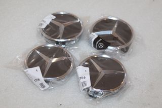Set Tapas Centro Llanta ORIGINAL Mercedes tapa