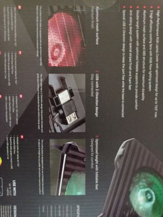 Base refrigeración portátil 