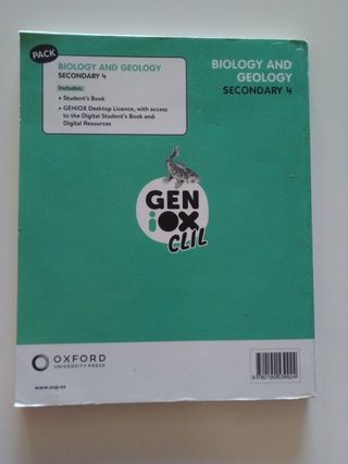 Biology and Geology 4 Oxford 