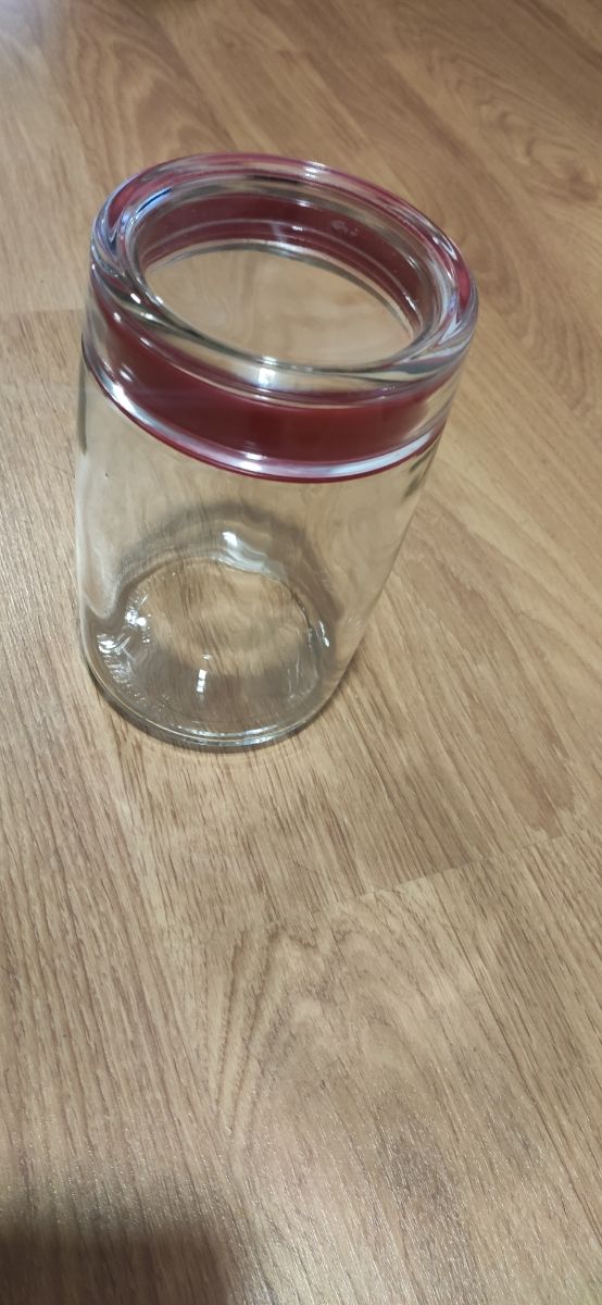 Frasco cristal hermético