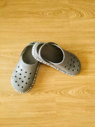 Sandalias tipo Clocks gris n°35