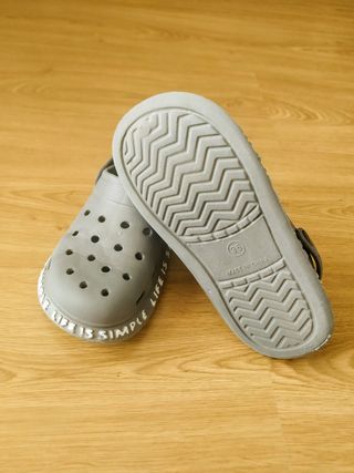 Sandalias tipo Clocks gris n°35