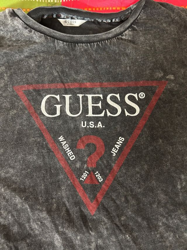 T shirt Guess S grigia