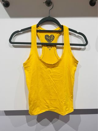 🎈 Camiseta amarilla espalda olímpica Solo envio🎈