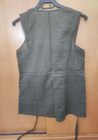 Camisa sin mangas