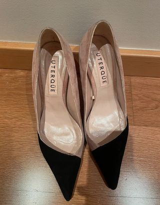 Zapato de ante Uterque 