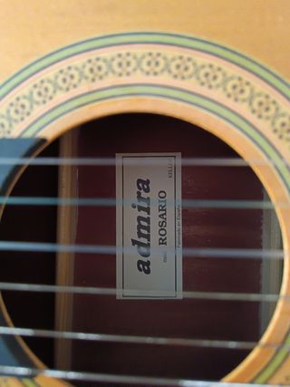 Guitarra española, Admira, rosario