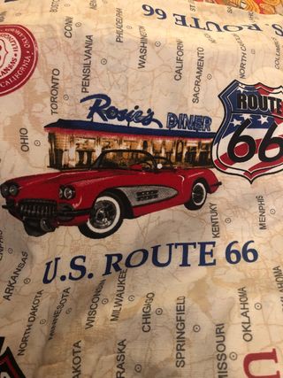 Tessuto arredo moto harley davison