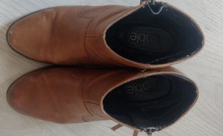 Botines de piel auténtica 