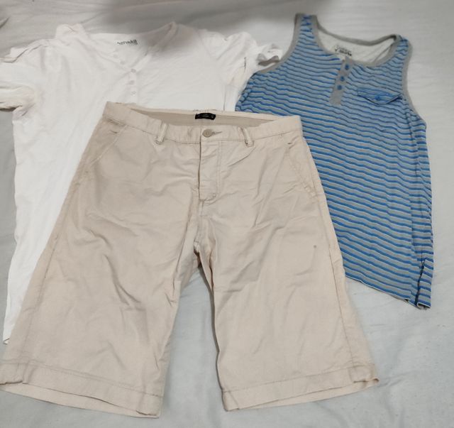 Pantalón pirata hombre