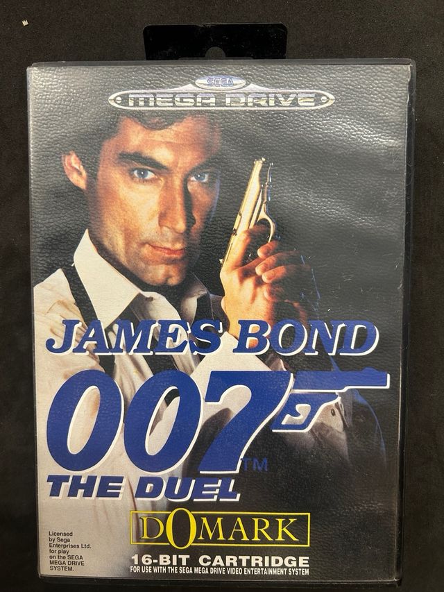 Mega drive James Bond 007, sin manual