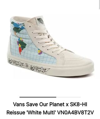 Vans Save Our Planet x Sk8-HI Reissue