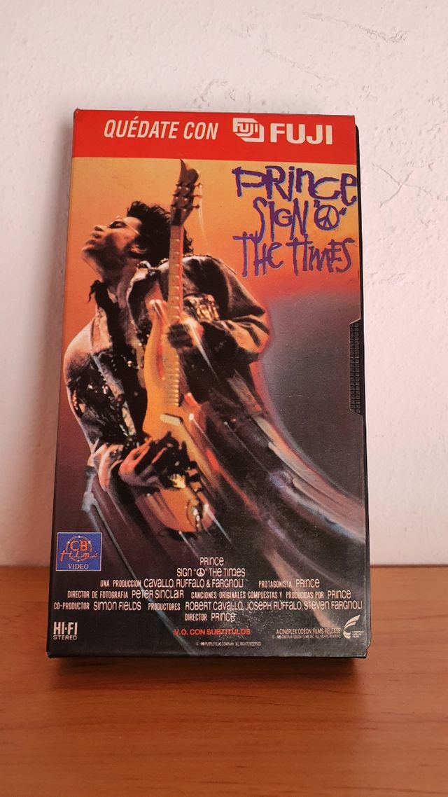 PRINCE VHS