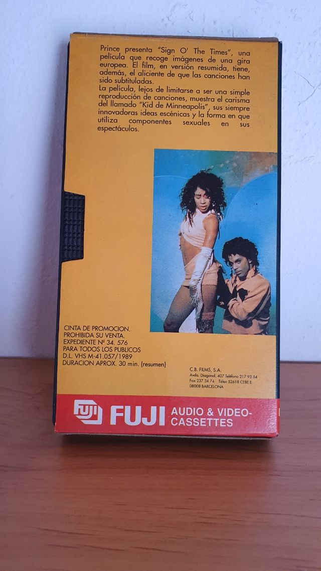 PRINCE VHS