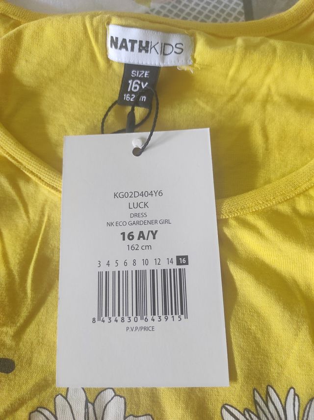 Vestido Tuc Tuc t.14-16 (162cm) nuevo