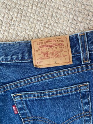 Shorts vaqueros levis talla 518 M