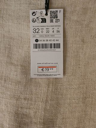 Skork (Falda pantalon) Stradivarius T32