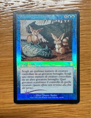 Scambio Culturale- carta Magic the Gathering