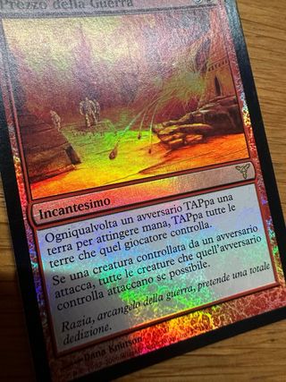 Prezzo della Guerra - carta Magic the Gathering