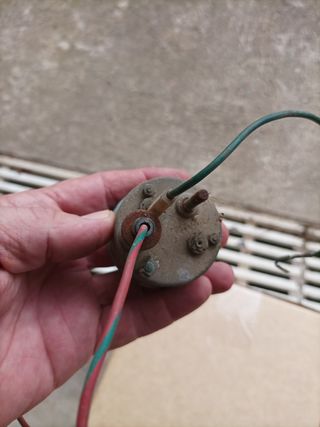 Reloj temperatura coche antiguo