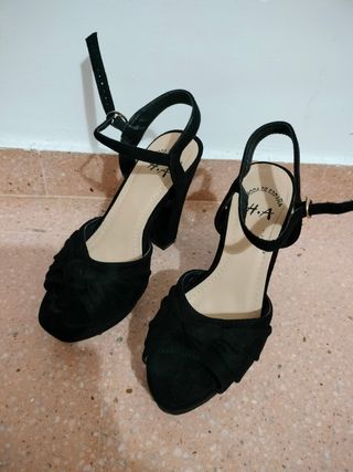 Zapatos Tacón de vestir. Plataforma. 