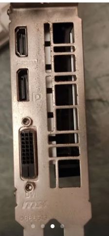 GTX 1650 OC MSI Ventus 4GB GDDR5