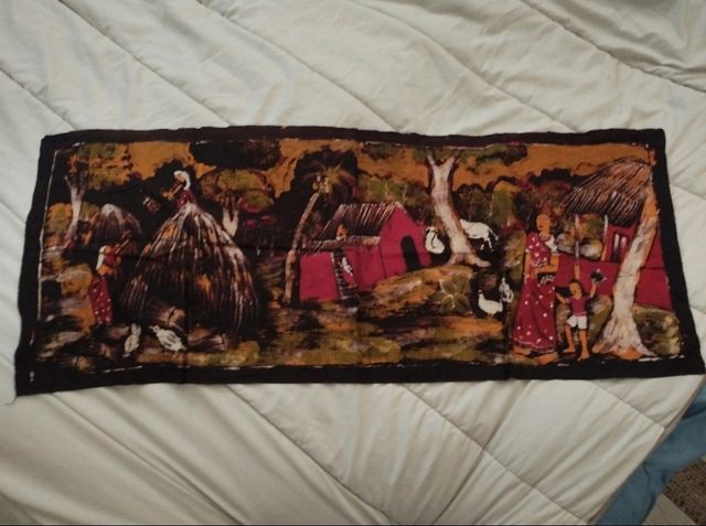 Set di 3 BATIK africani