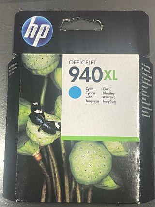 CARTUCHO ORIGINAL HP CYAN 940XL ALTA CAPACIDAD