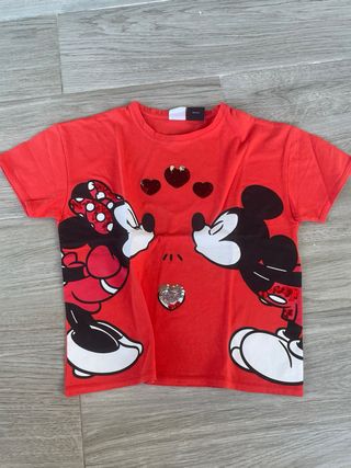 Camiseta niña disney talla 9 años 