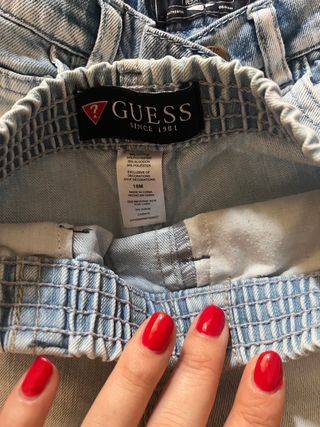 Set 2 bermuda jeans bambini