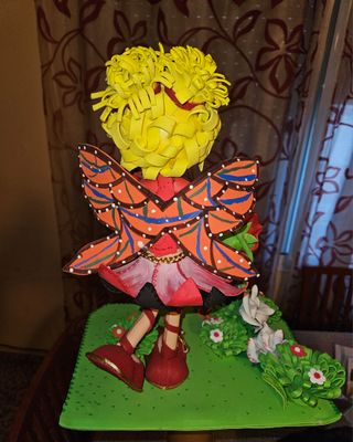 Muñeca goma eva