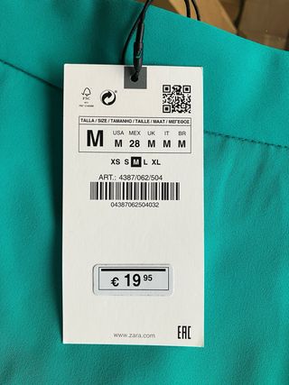Faldas pantalon Zara