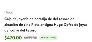 OFERTA COFRE JOYAS ANTIGUO PLATA AÑOS 40 O 50