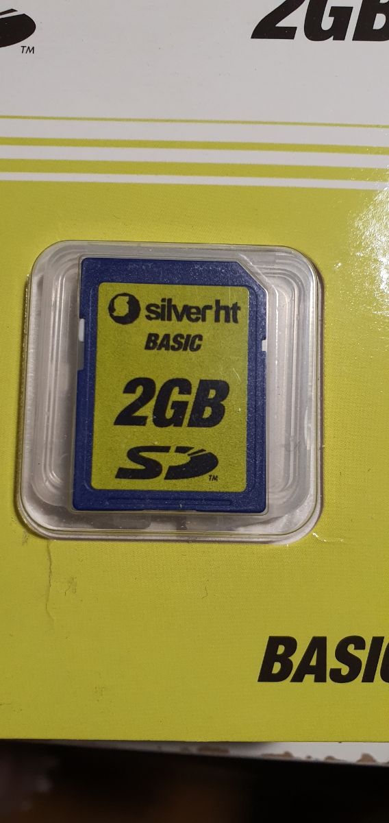 Memoria para cámaras fotográficas 2 GB