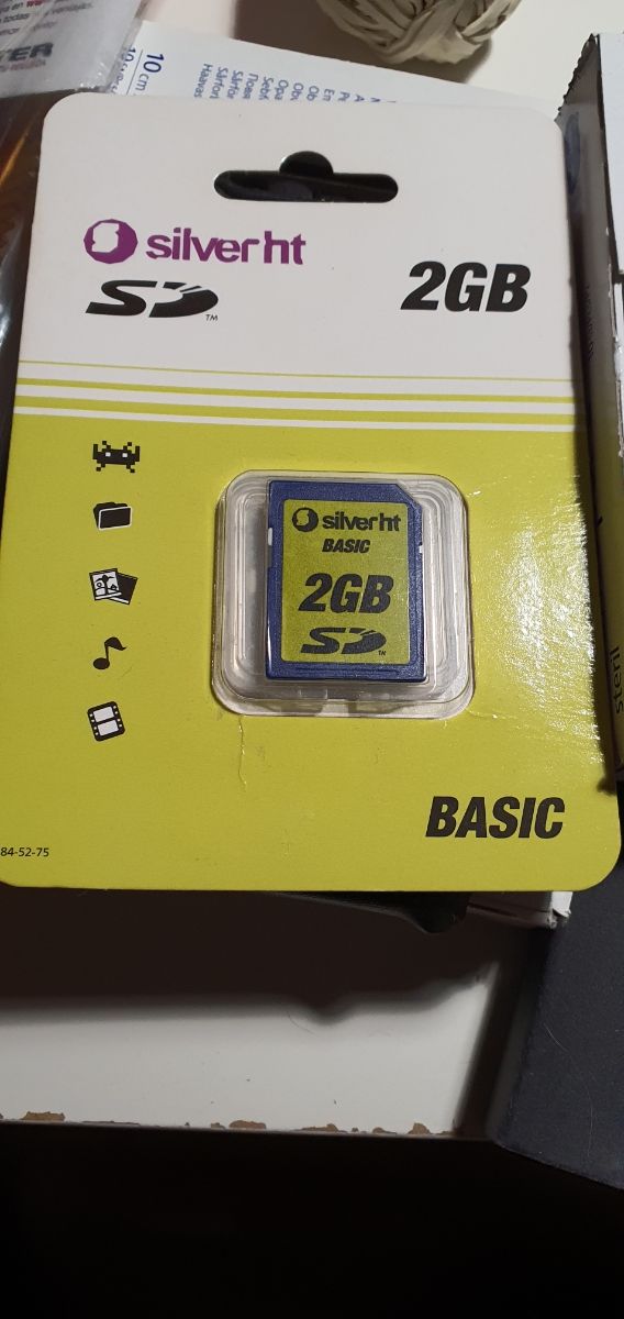 Memoria para cámaras fotográficas 2 GB