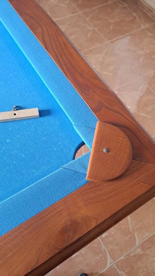 Billar convertible con tapas