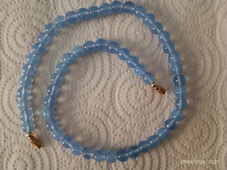 Collana pietre azzurre