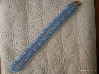 Collana pietre azzurre