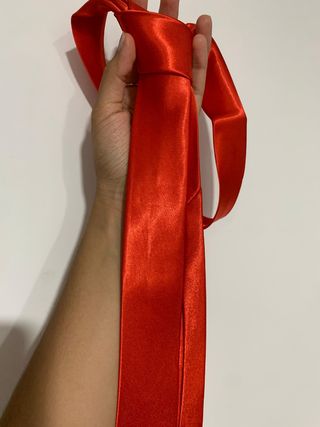 Corbata roja