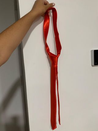 Corbata roja