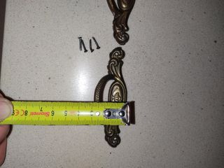 2 Tiradores metálicos de cajones